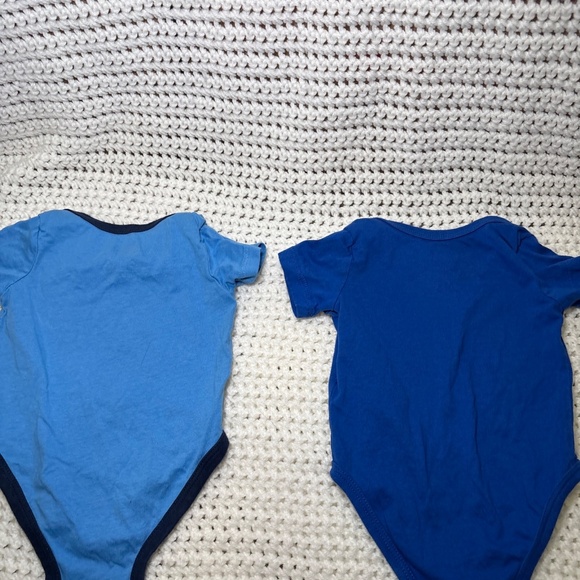 Nike Blue Just Do It Infant one piece 3Months Unisex Lot Of 2 - Picture 2 of 6